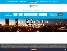 Tablet Screenshot of officemadrid.es